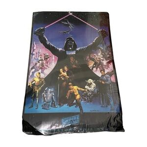 Vintage 1994 Star Wars The Empire Strikes Back Poster
